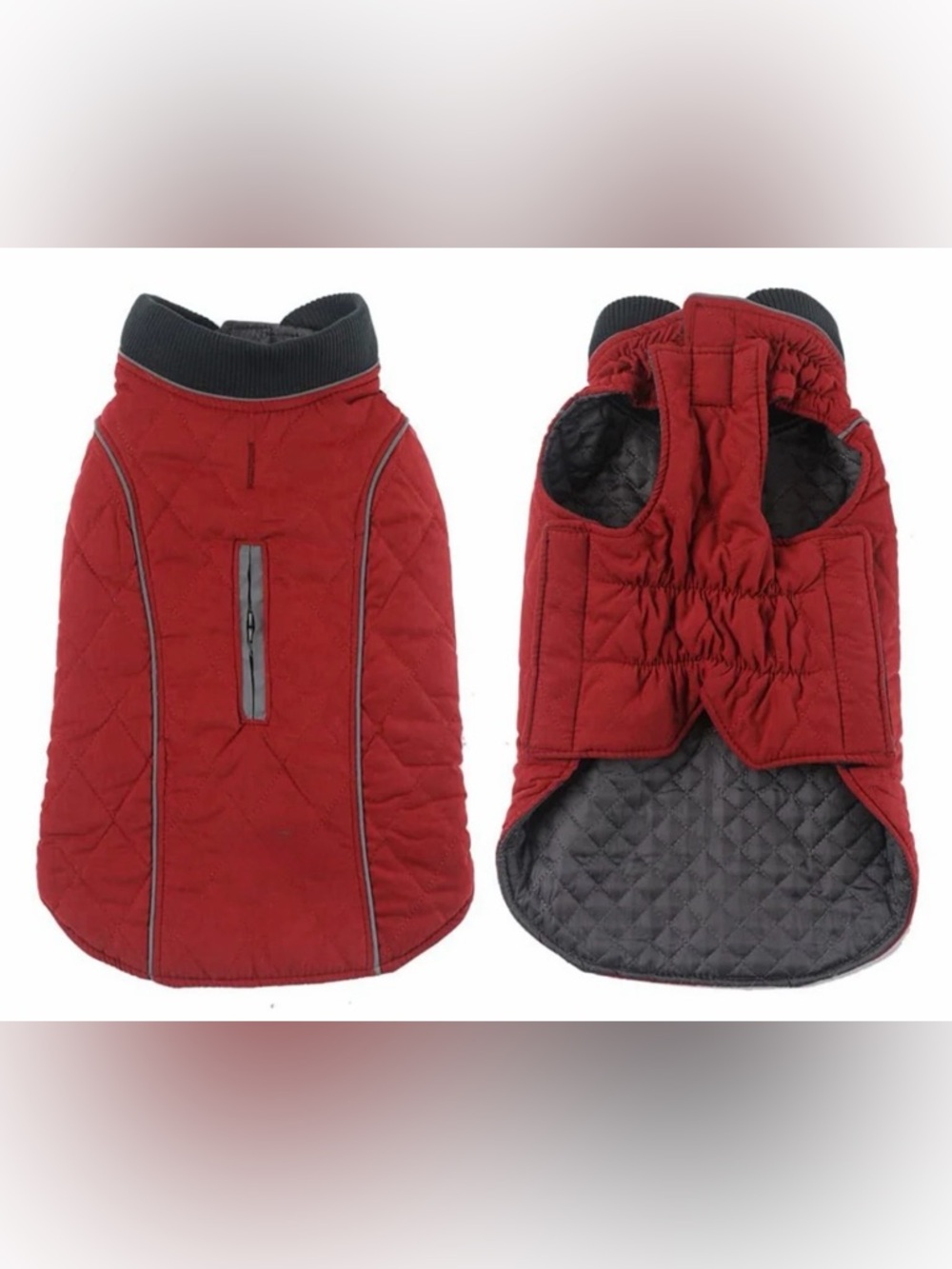 NWT All-Purpose Reflective Quilted Dog Jacket